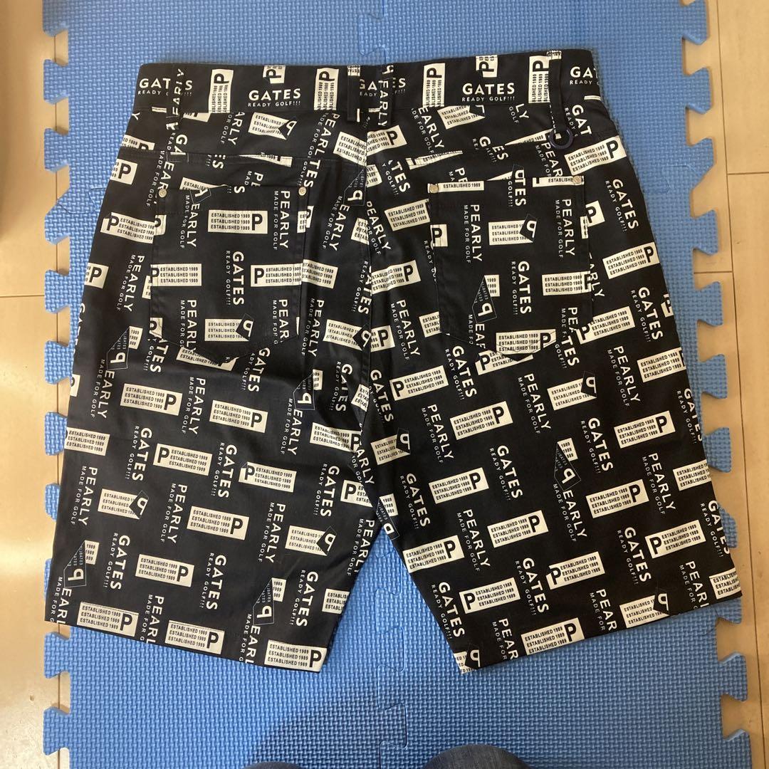 PEARLY GATES プリント柄ショートパンツ