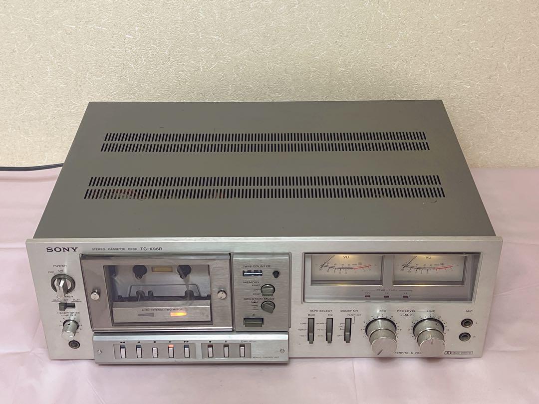 希少SONYソニーステレオカセットデッキTC-K96R