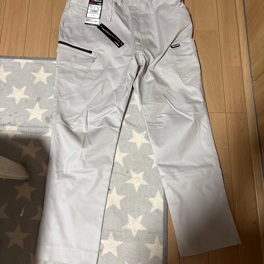 バートル 作業着 作業服　6072 5L 5シルバー　6202 5L 60グレー