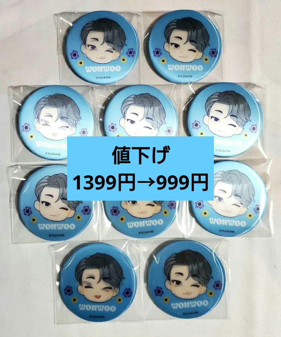 SEVENTEEN まじかる百貨店 缶バッジ ウォヌ 10点セット ②