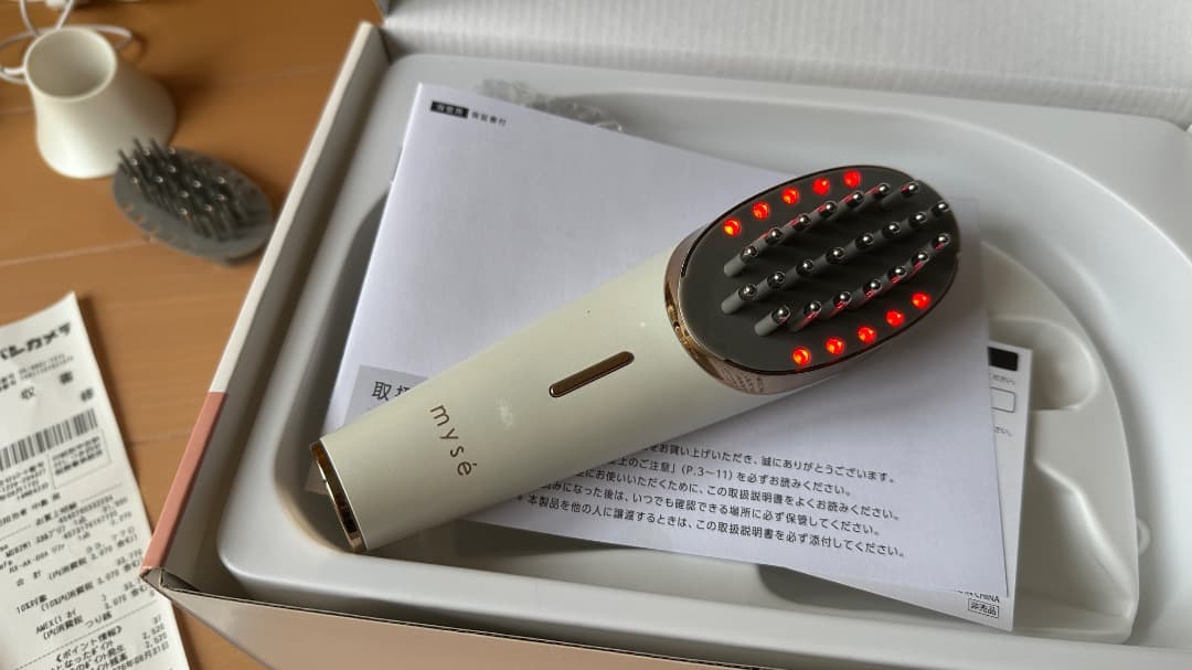 ほぼ mysé LED美顔器 箱あり 全ての付属あり