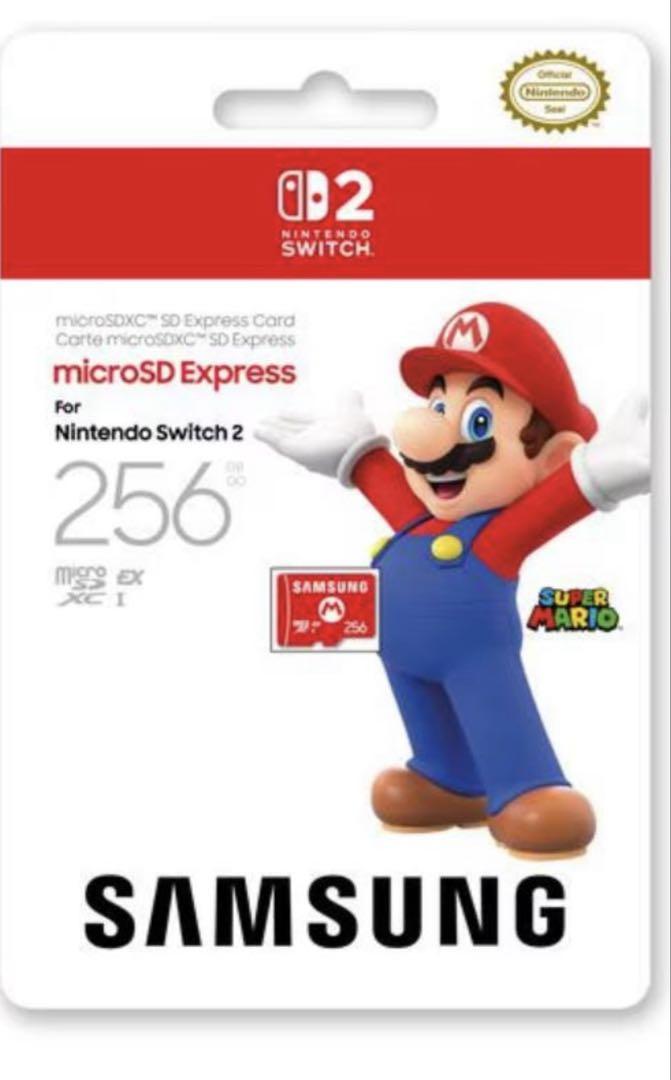 Switch2 SDカード microSD Express Card 256GB