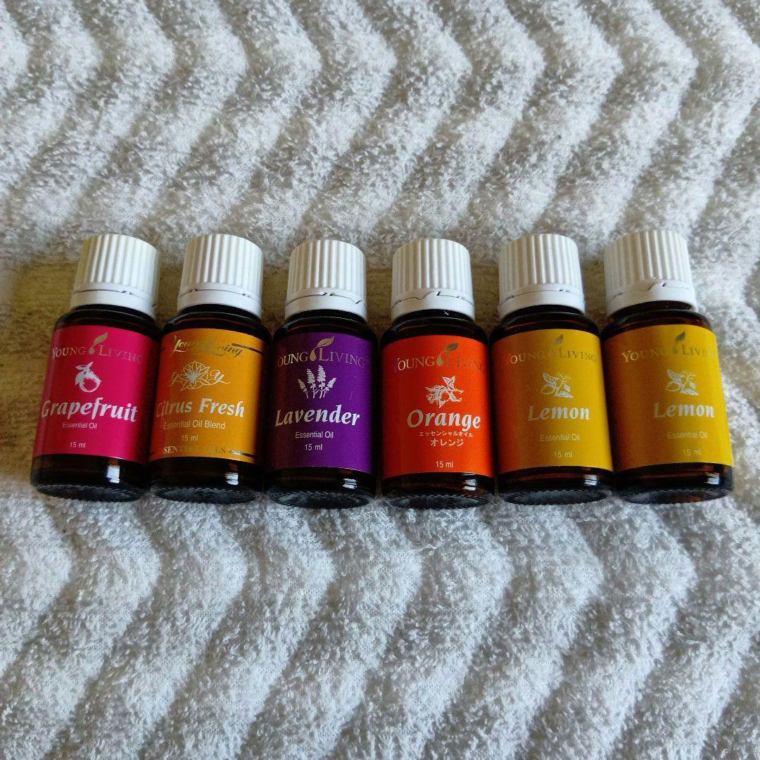 Young Living エッセンシャルオイル 6本セット - メルカリ