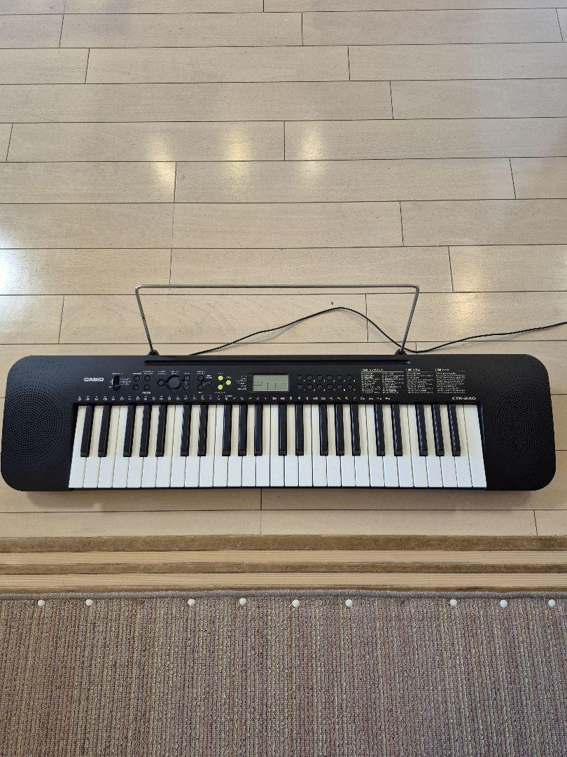 いいね増えたので値下げ☆カシオ CTK-240　電子ピアノ CASIO CTK-240 49鍵キーボード 送料無料 | サウンドハウス