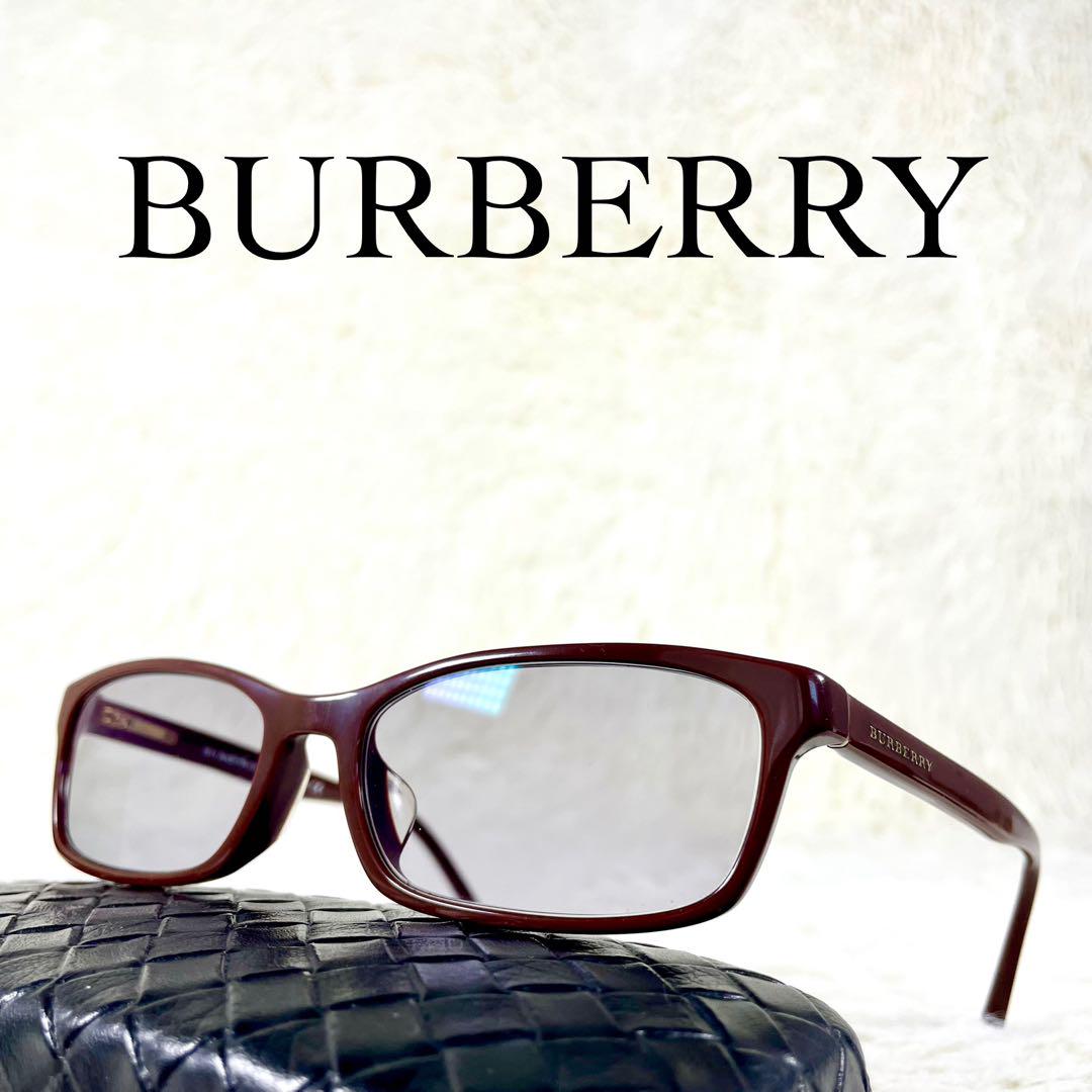 極美品　BURBERRY　サングラス　B2185-D　ブラックレンズ　ブラウン