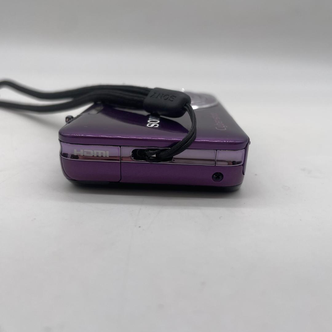 稼働品 SONY Cyber-shot DSC-WX30 パープル