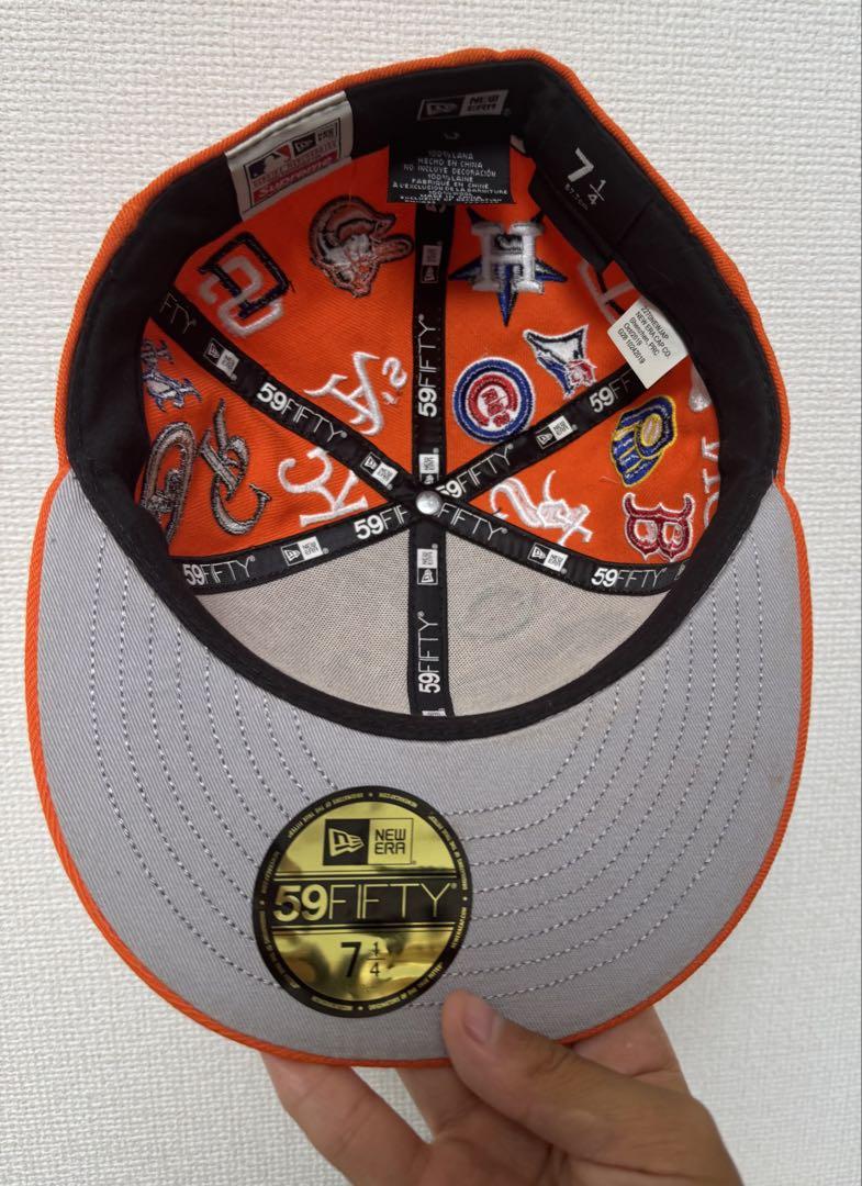海*店様 Supremeシュプリームキャップ NEW ERA MLB ボックスロ