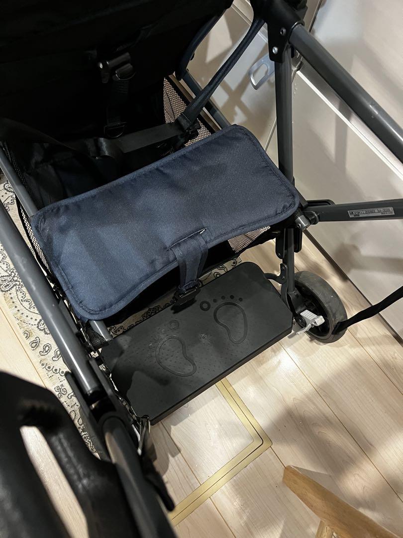 KATOJI 2人でゴー　ベビーカー リクライニングシート付き