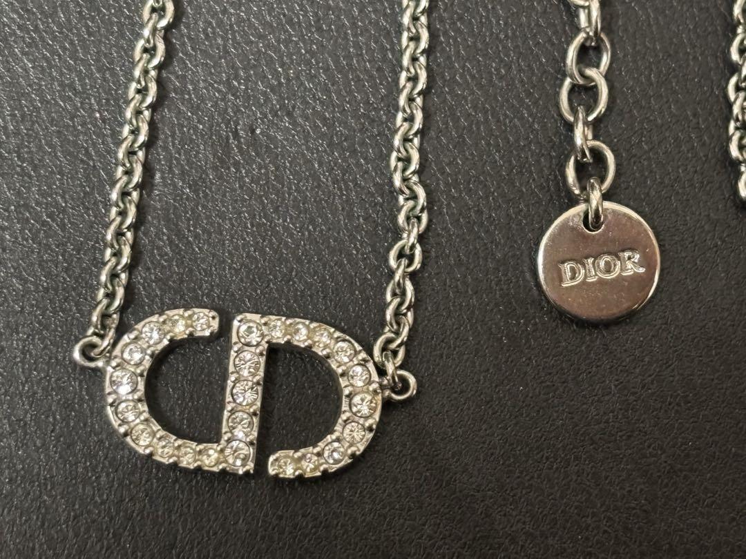 Dior Petit CD ネックレス シルバー