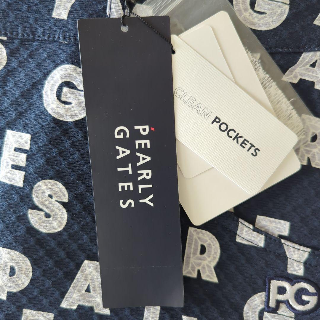新品PEARLY GATES ロゴプリントスカート