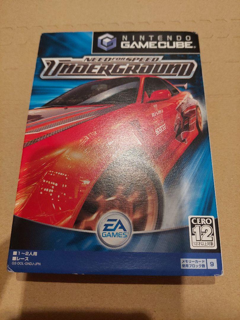 説明書なし❗GC ニードフォースピードアンダーグラウンド ゲーム