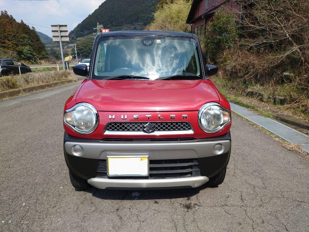 スズキ HUSTLER 赤 SUV 5ドア