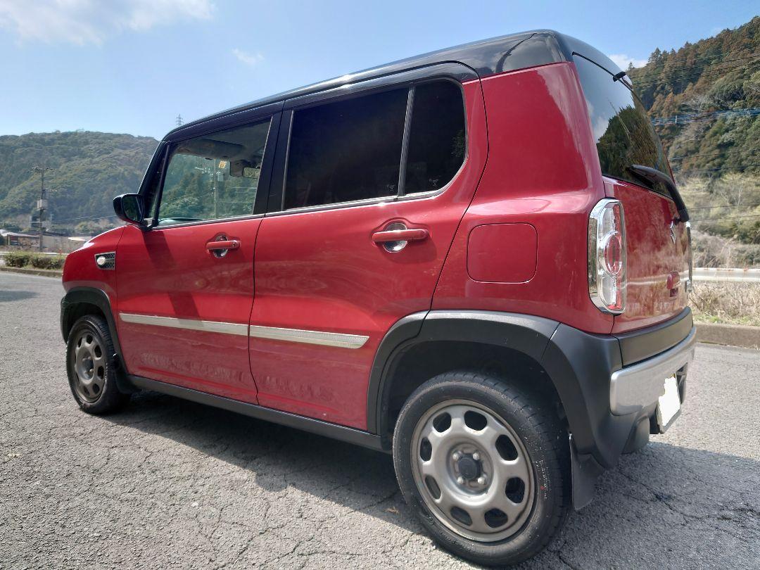 スズキ HUSTLER 赤 SUV 5ドア