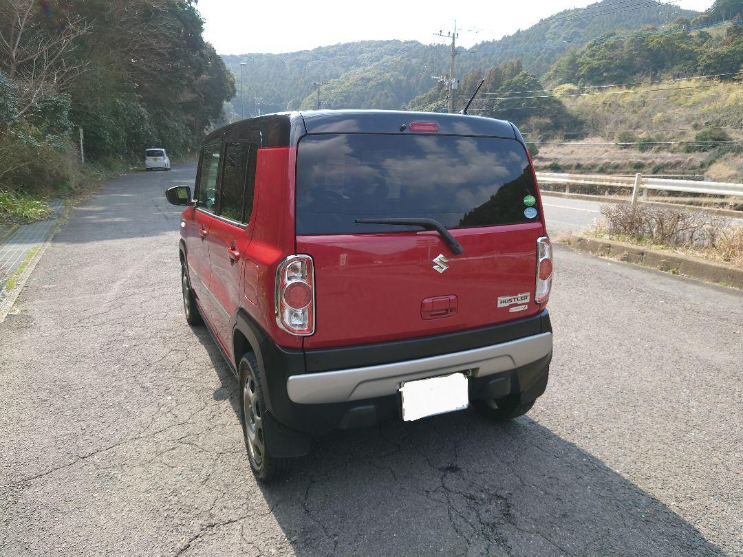 スズキ HUSTLER 赤 SUV 5ドア