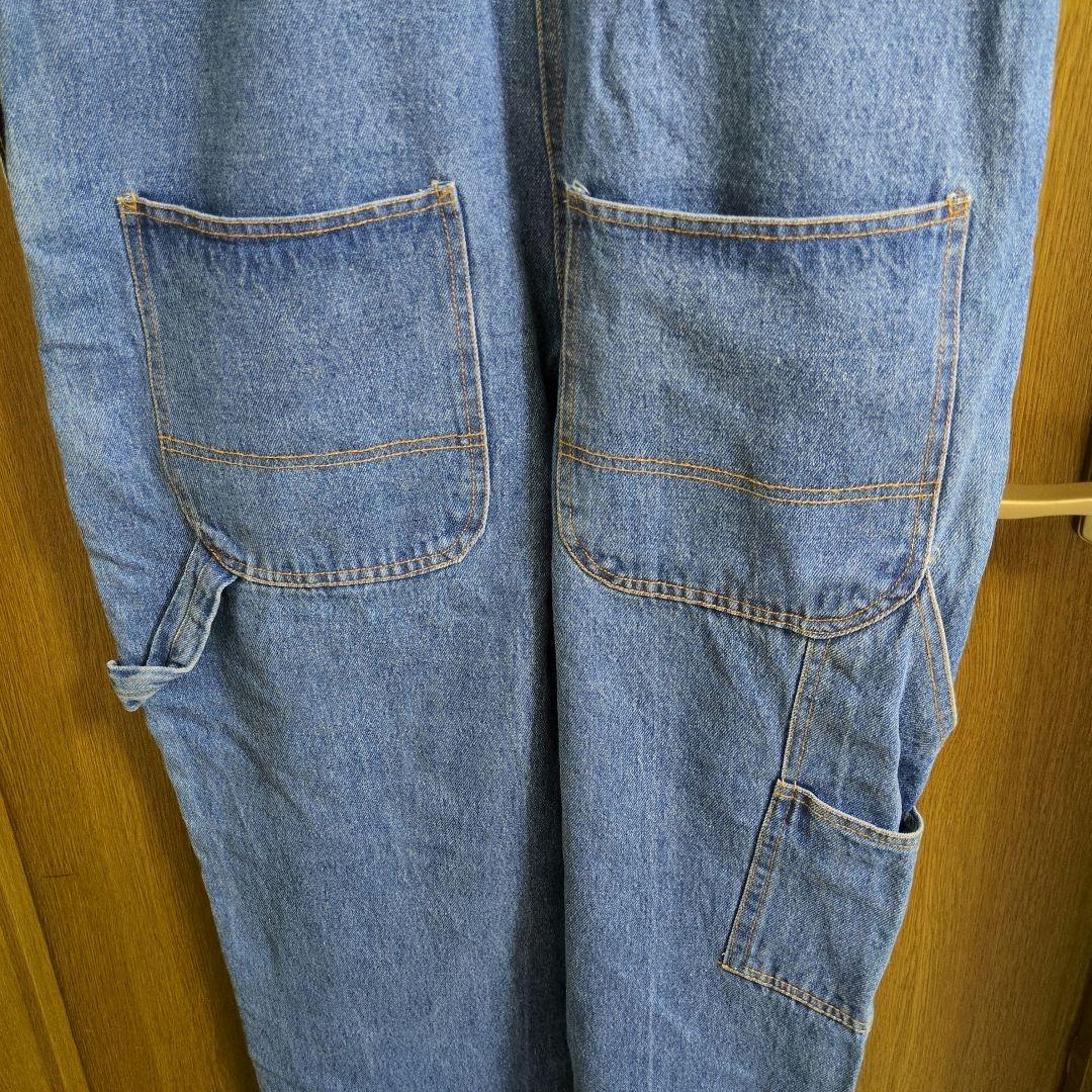 カーハート carhartt デニムオーバーオール　Ｌ