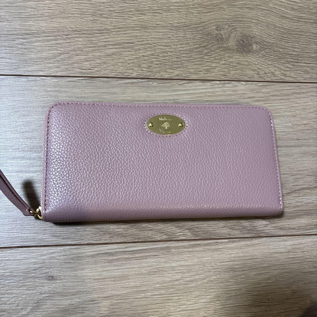 mulberry マルベリー ジップラウンド　長財布