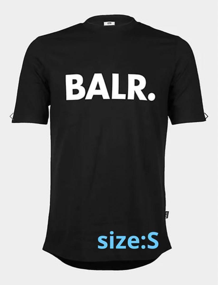 BALR. ボーラー ロゴTシャツ 新品未使用 size.S 黒 ブラック