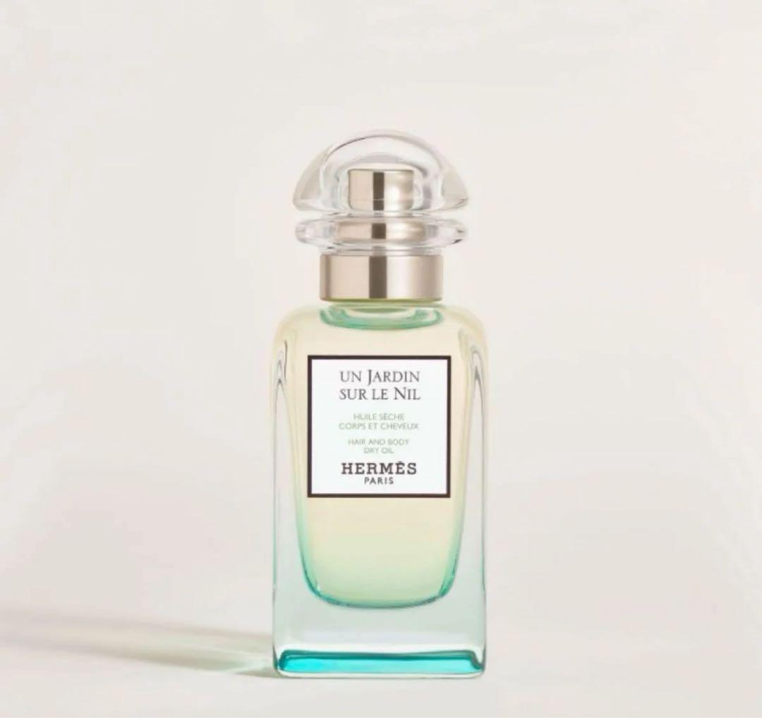 hermes エルメス　ナイルの庭　ボディ＆ヘア用 ドライオイル　ヘアオイル