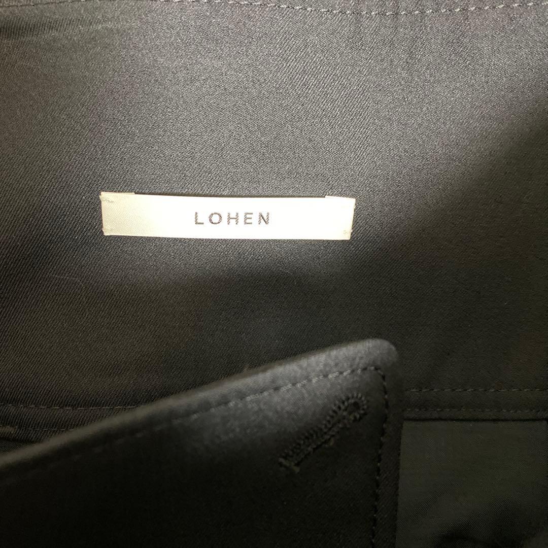 ローヘン ワイドベルトストレートパンツM