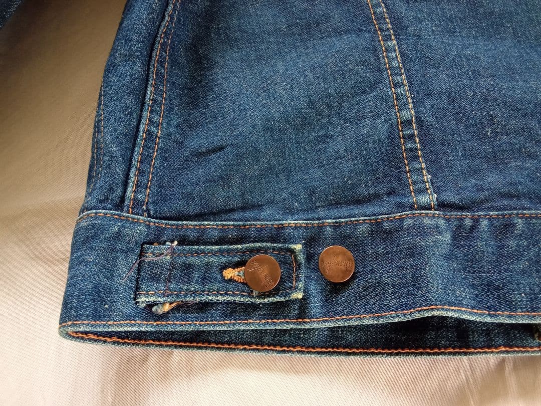70s Wrangler デニムジャケット サイズ40 124MJ 70s Wrangler デニムジャケット サイズ40 124MJ
