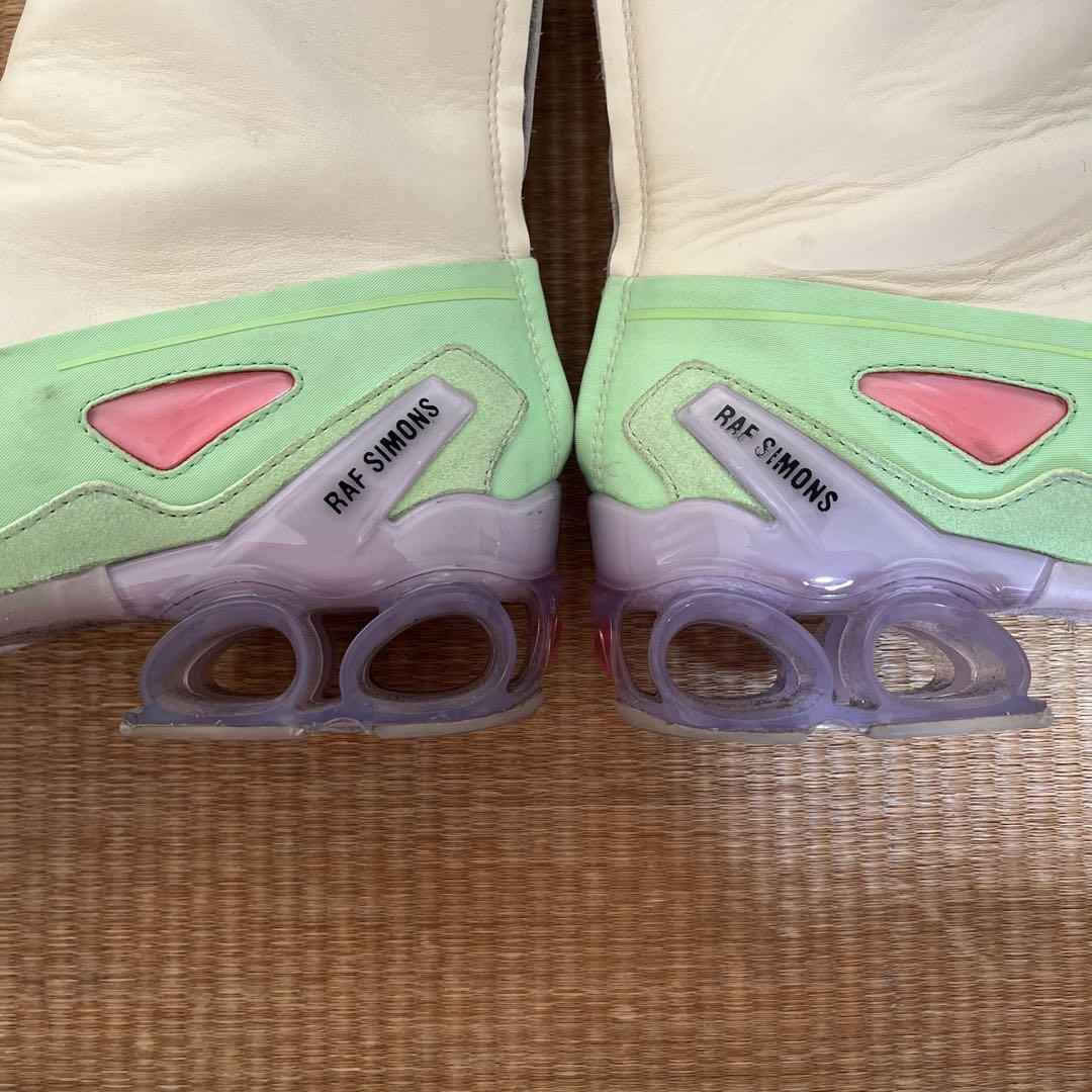 RAF SIMONS RUNNER CYCLOID-4 レザーブーツ 41