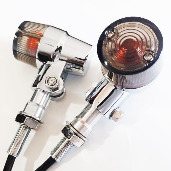 ヨーロピアンウインカー メッキ ヨーロピスモークレンズ ホンダ 2個セット