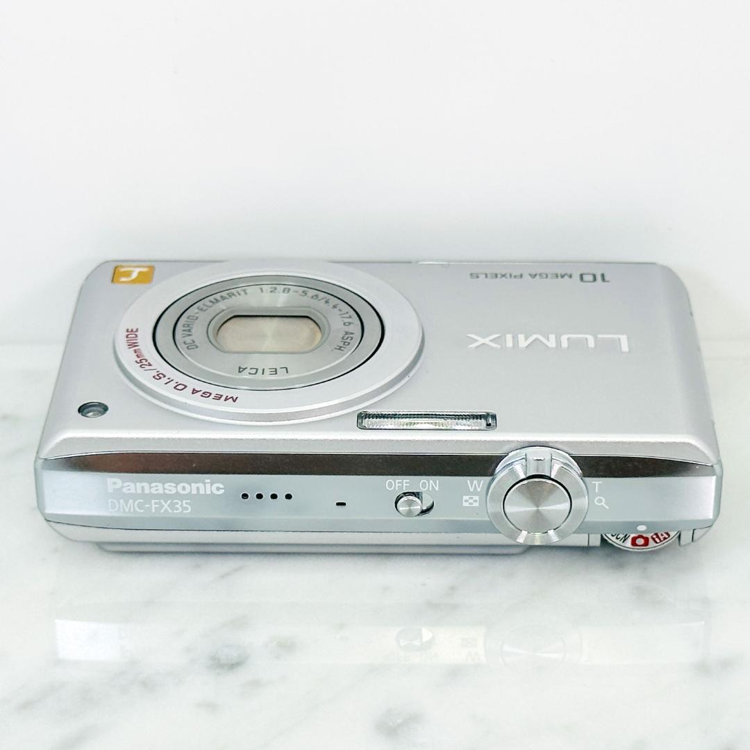 パナソニック DMC-FX35 美品稼働品 ☆完動美品☆送料無料☆LUMIX DMC-FX35 ピンク 付属品多数