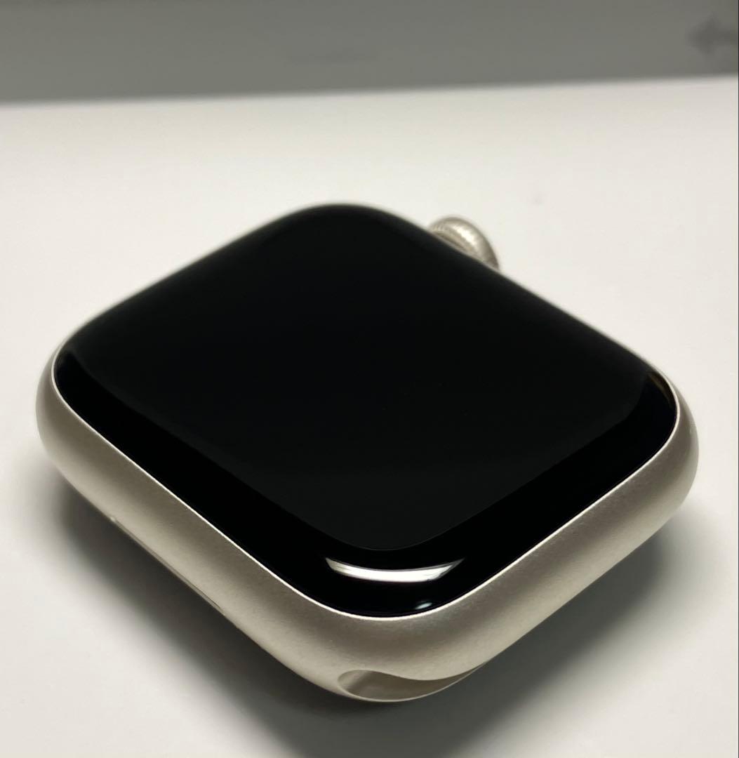 Apple Watch series7 GPS 41mm スターライト