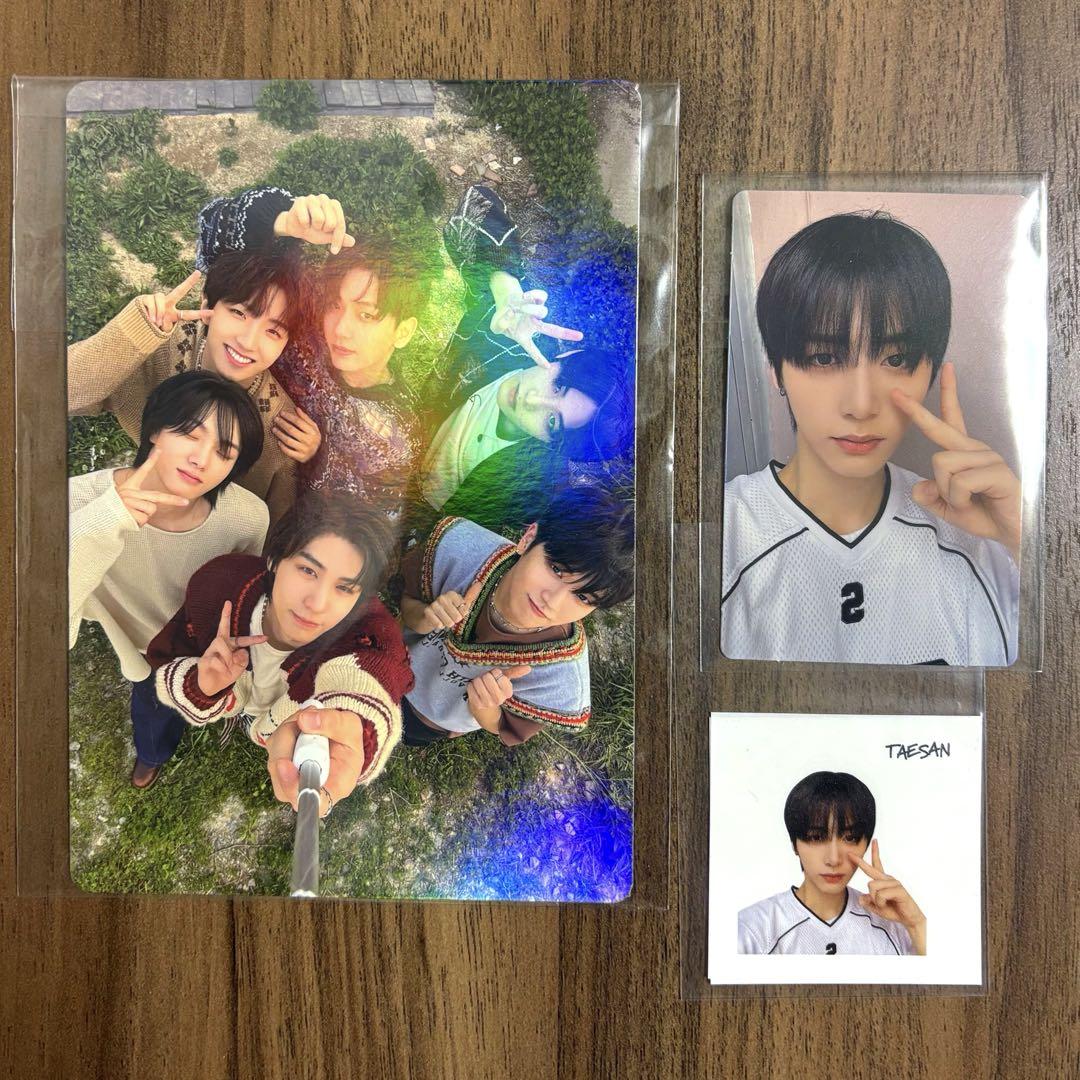 2025新発 BOYNEXTDOOR メルカリ - 特典 global weverse テサン why タレントカード