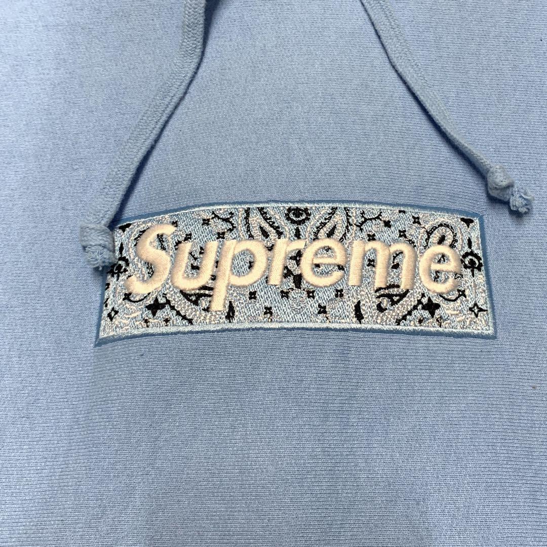 Supreme Bandana Box Logo BLUE 希少 トップス