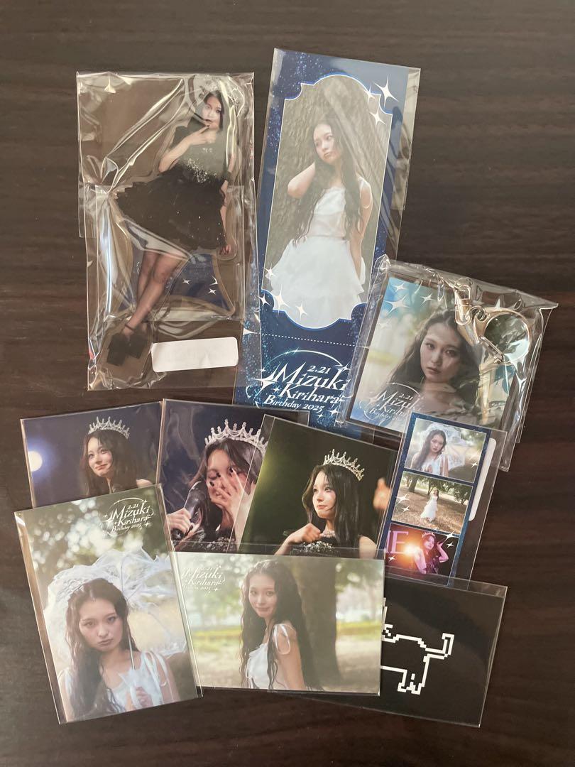 CANDYTUNE桐原美月 生誕祭グッズ（アクスタ含む10点） 5,000円