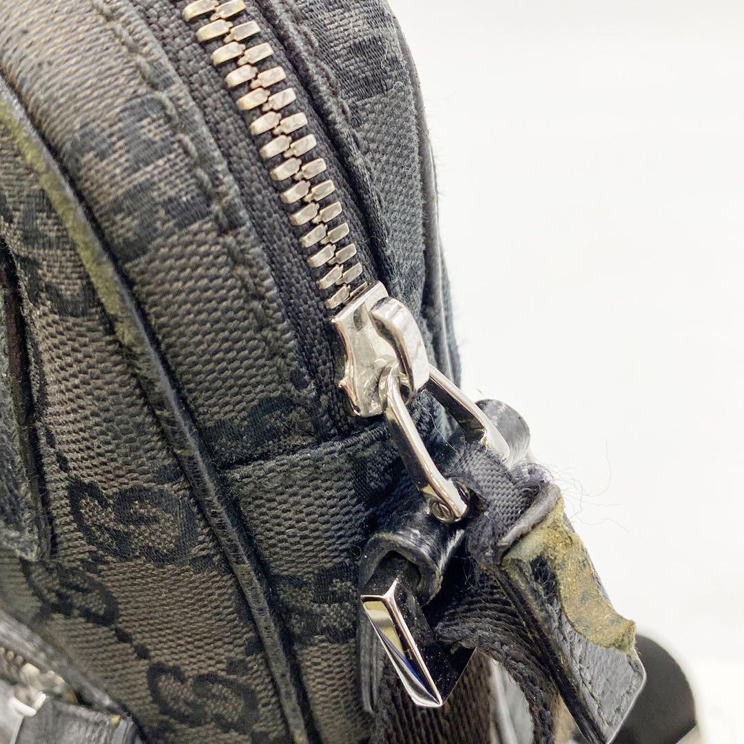 グッチ　ショルダーバッグ　GUCCI 黒　ブラック