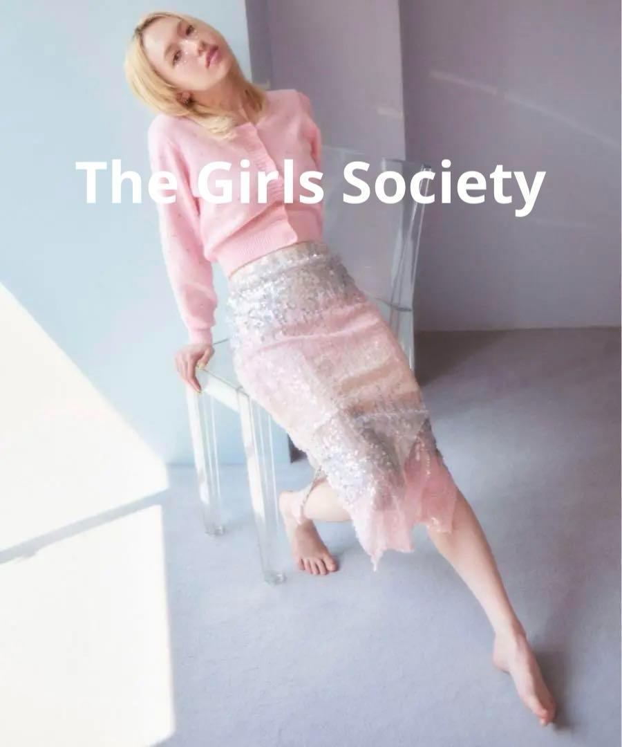230The Girls Societyガールズソサエティ スパンコールスカート
