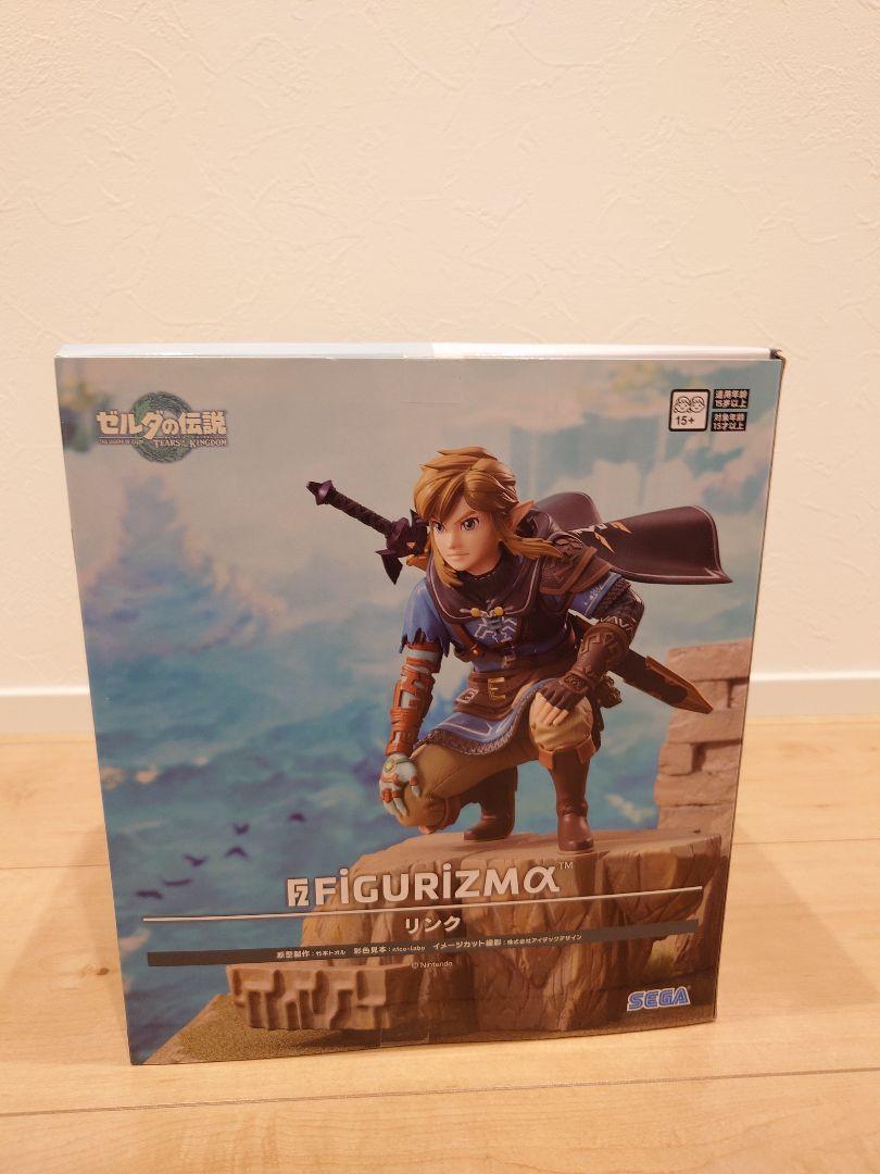 新品未開封　ゼルダの伝説　SEGA FIGURIZMA リンク フィギュア 6個 The Legend of Zelda Tears of the Kingdom FIGURIZMα Link