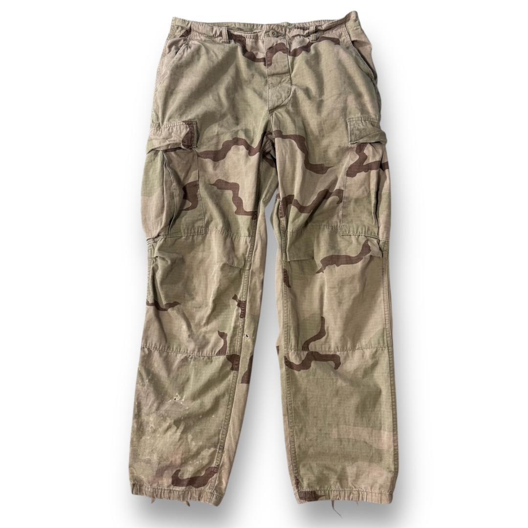 90s U.S ARMY 米軍 実物 デザートカモ 3C カーゴパンツ 古着