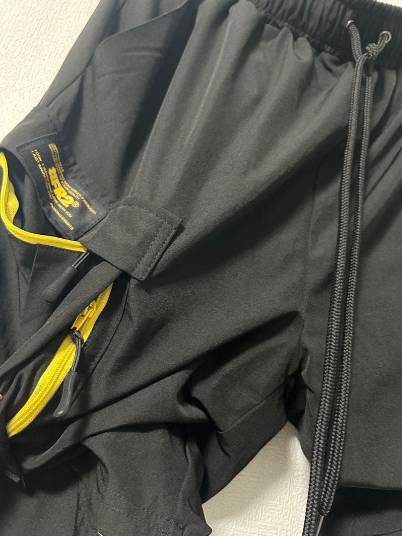 FR2 2way stretch cargo pants ブラック