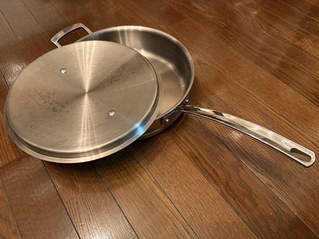 KIRKLANDカバー付き深型ソテーパン