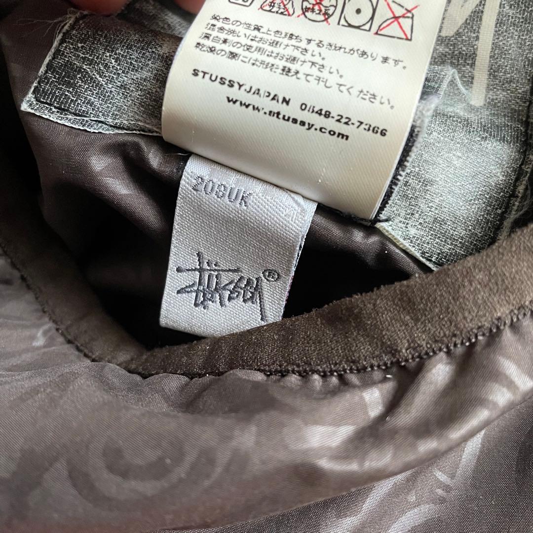 割引購入 90s 00s stussy gear ステューシー 総柄リバーシブル y2k