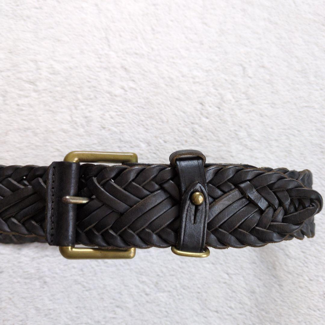 POLO RALPH LAUREN 　レザーベルト　イングランド製　W28