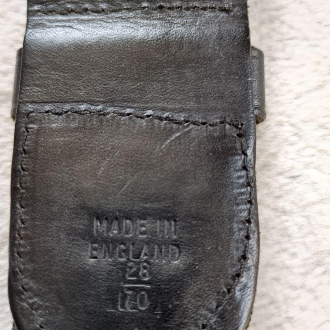POLO RALPH LAUREN 　レザーベルト　イングランド製　W28