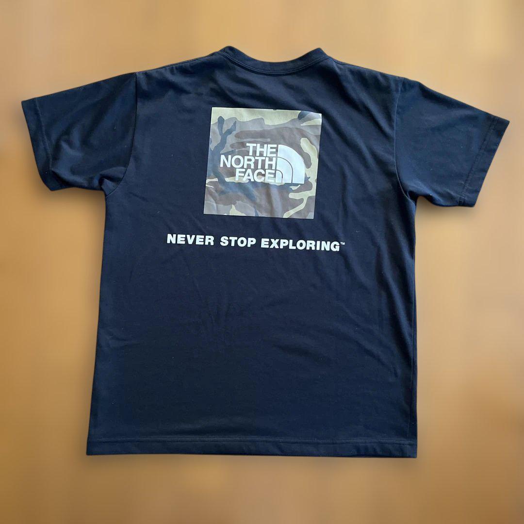 THE NORTH FACE NT12082 カモフラTシャツ THE NORTH FACE カモフラ Tシャツ ブラック - メルカリ