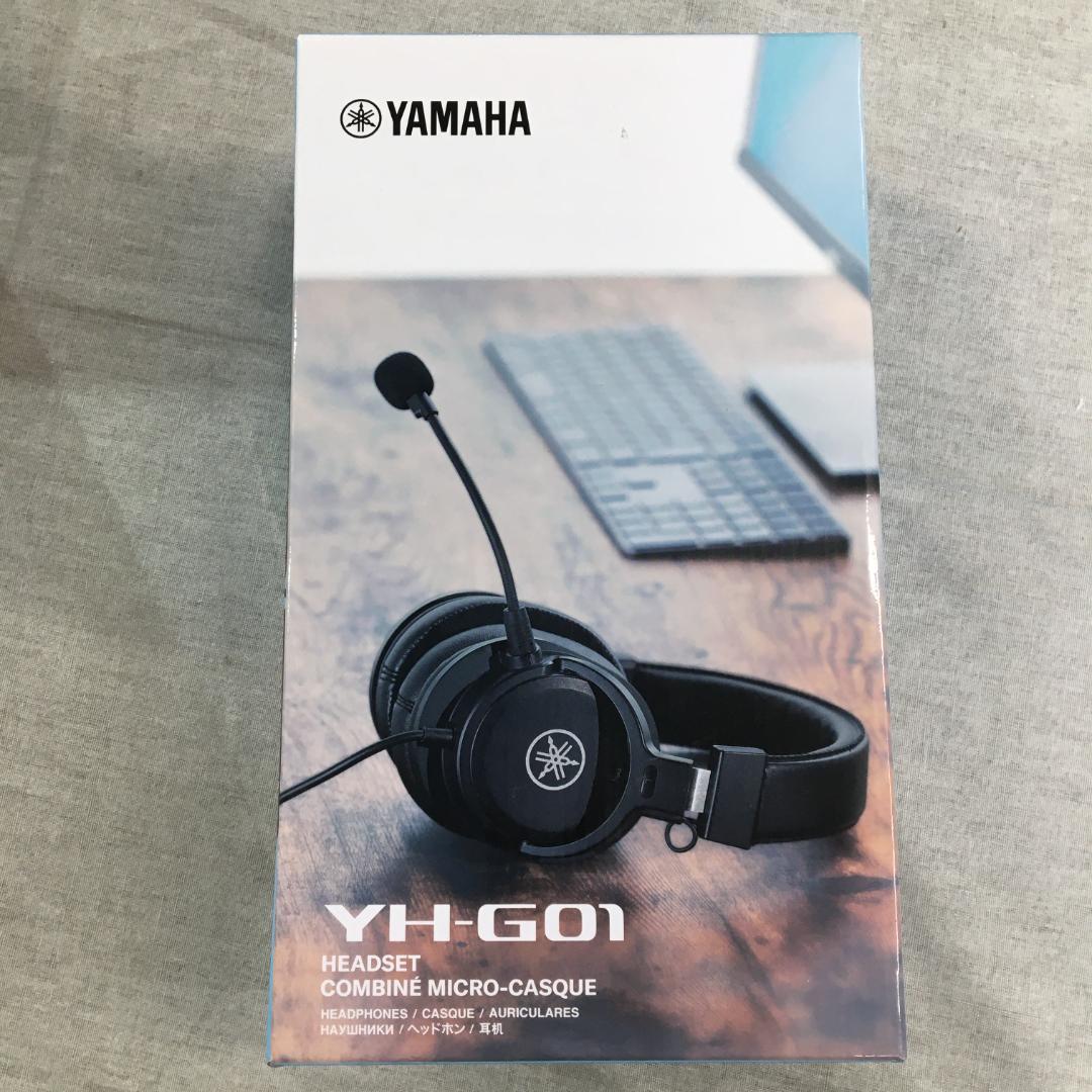 ヤマハ YAMAHA スタジオ音質ヘッドセット YH-G01 ブラック ヤマハ YAMAHA スタジオ音質ヘッドセット YH-G01 ブラック