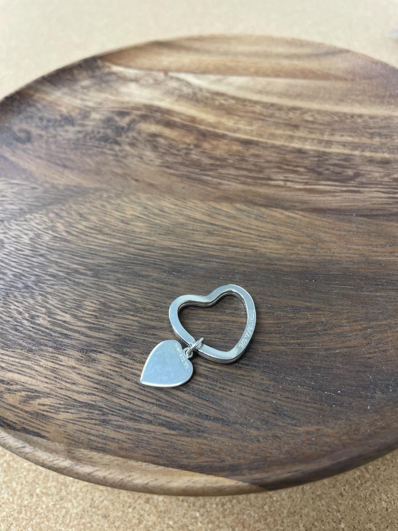 TIFFANY & CO ティファニー シルバー ハート  キーホルダー