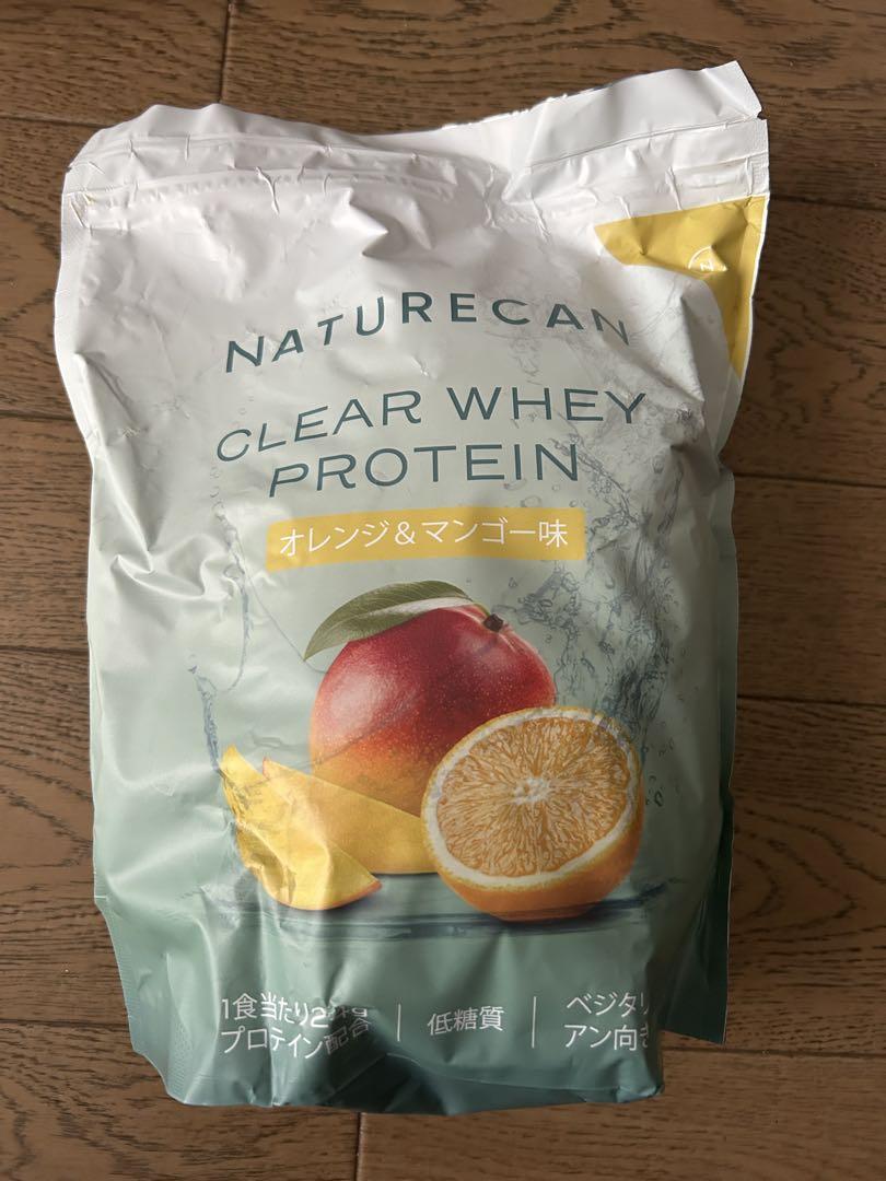 NATURECAN CLEAR WHEY PROTEIN オレンジ&マンゴー味