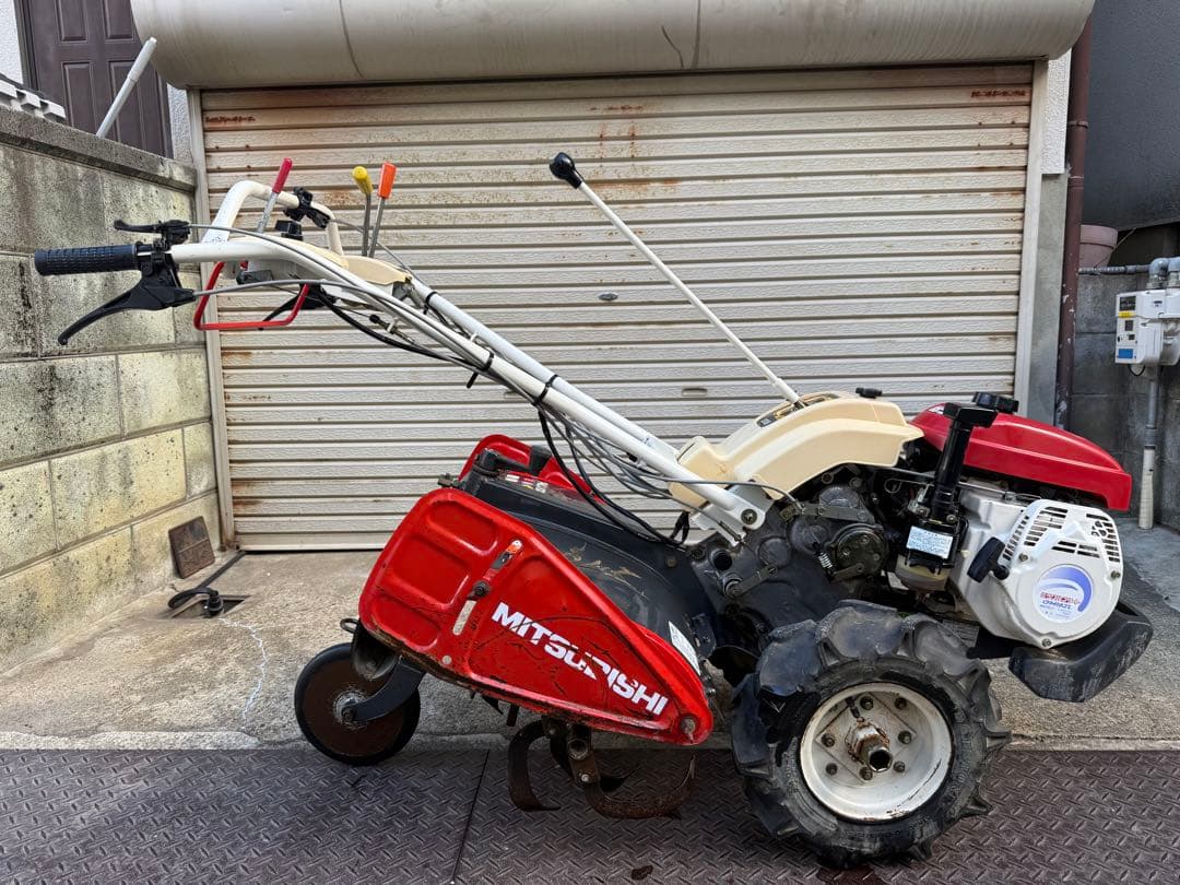 ★実働★三菱製ガソリン式耕運機★MMR7★100キロ未満陸送費込★ ★実働★三菱製ガソリン式耕運機★MMR7★100キロ未満陸送費込★