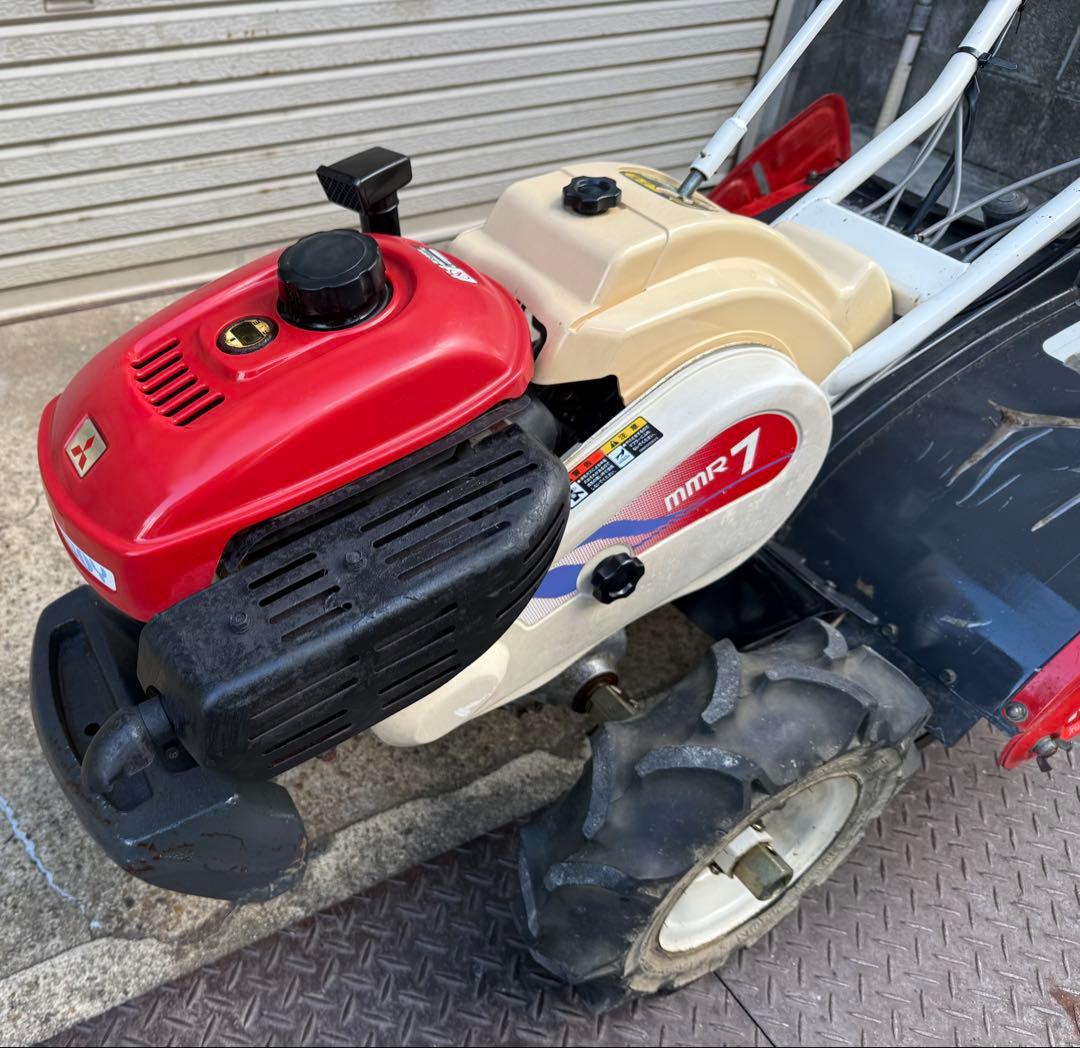 ★実働★三菱製ガソリン式耕運機★MMR7★100キロ未満陸送費込★ ★実働★三菱製ガソリン式耕運機★MMR7★100キロ未満陸送費込★