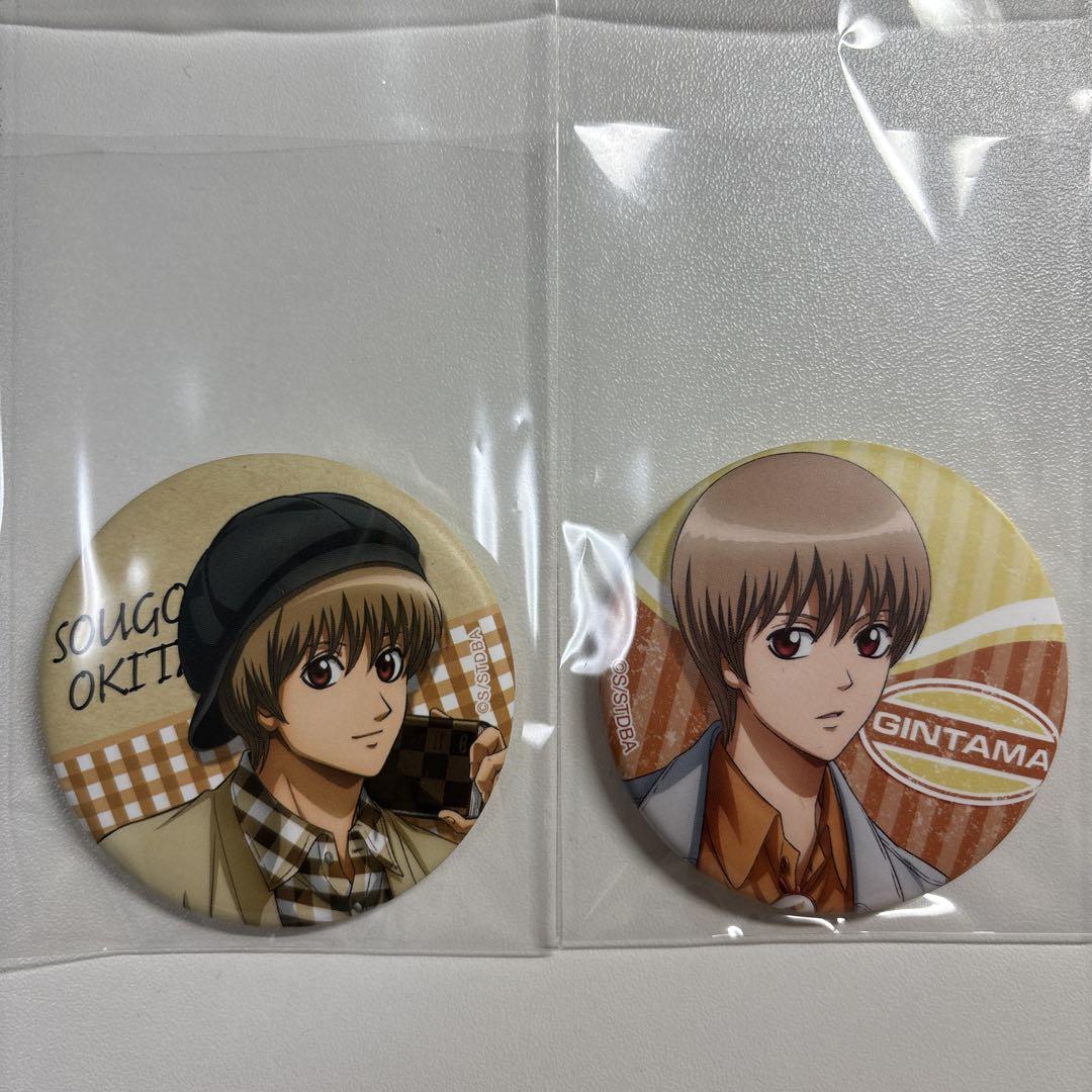 銀魂 沖田総悟缶バッジ&フィギュアセット ダッシュストア クリスタライト 銀魂 沖田総悟 缶バッジ ダッシュストア dush セット - メルカリ