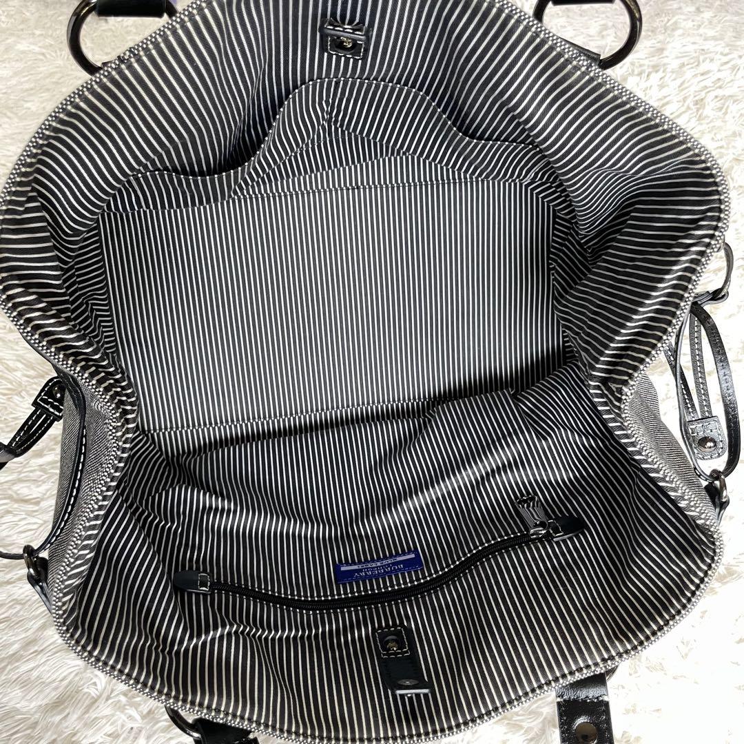 美品✨バーバリーブルーレーベル トートバッグ ホースロゴ