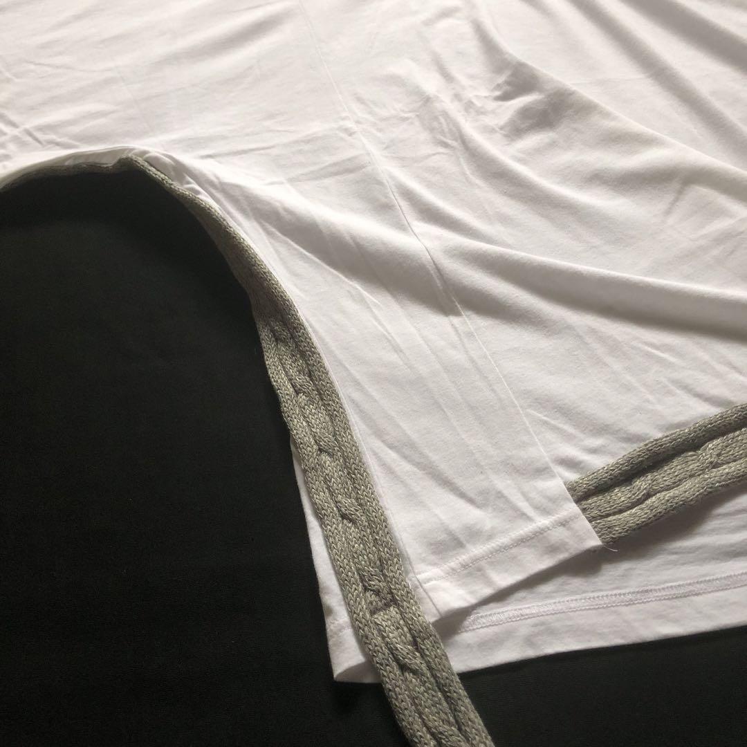Y's ドルマンスリーブ 切替デザイン tシャツ ワイズ  モード ノームコア