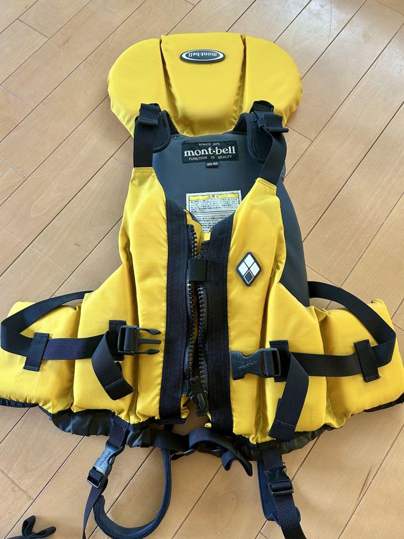 mont-bell ライフジャケット イエロー 125-155cm - メルカリ